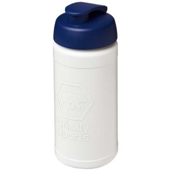 Borraccia sportiva in materiale riciclato con coperchio a scatto da 500 ml Baseline Rise Gadget.it