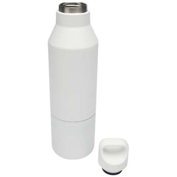 Borraccia termica da 600 ml in acciaio inox riciclato certificato RCS con tazza da 300 ml Odessy Gadget.it