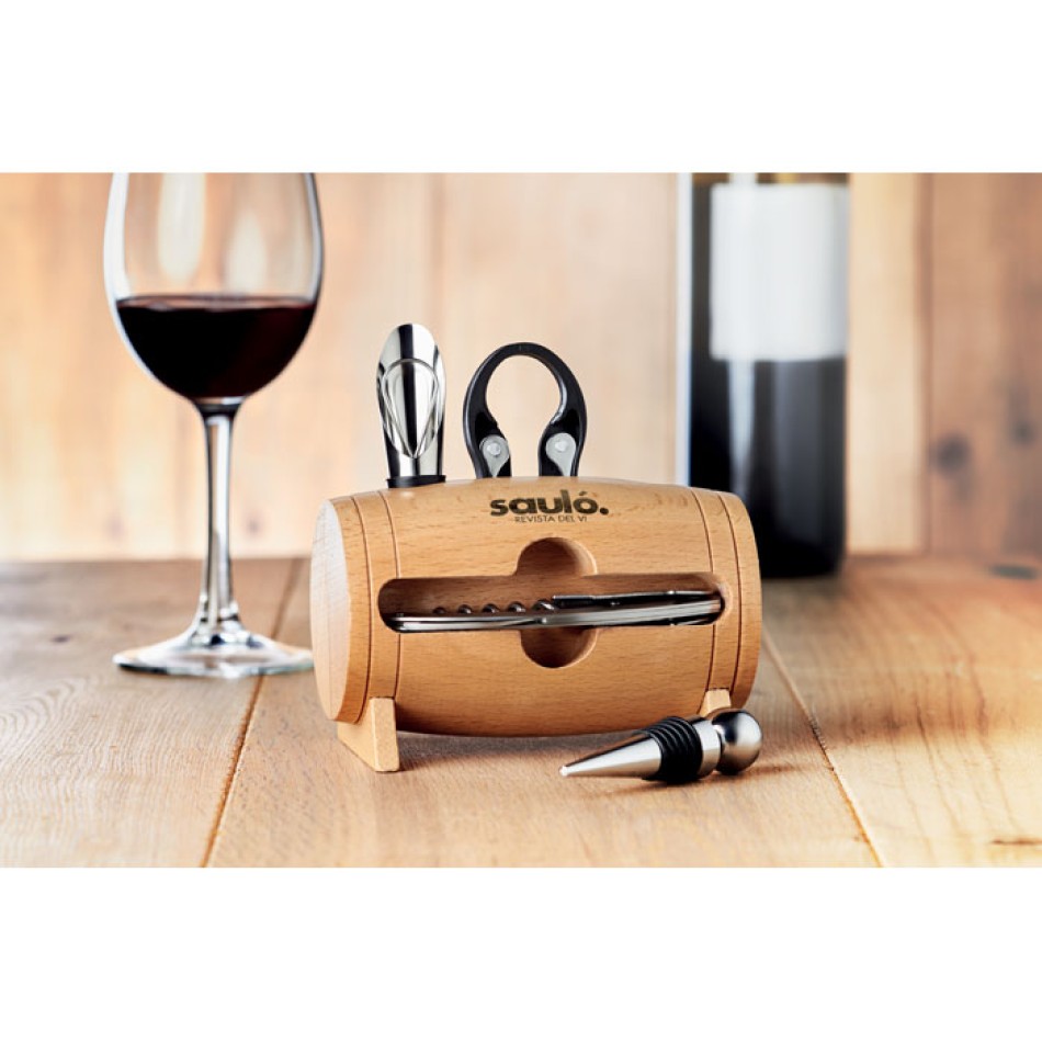 BOTA - Set vino a forma di botte Gadget.it