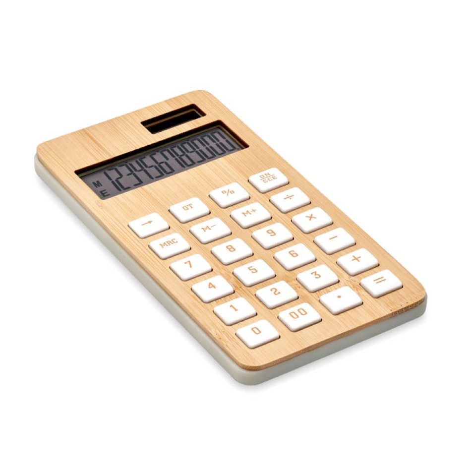 CALCUBIM - Calcolatrice in bamboo Gadget.it