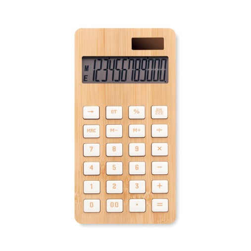 CALCUBIM - Calcolatrice in bamboo Gadget.it