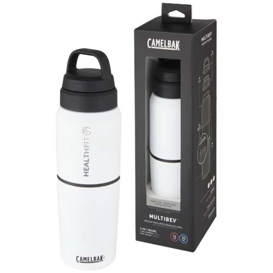 CamelBak® borraccia da 500 ml e tazza da 350 ml con isolamento sottovuoto in acciaio inossidabile MultiBev Gadget.it