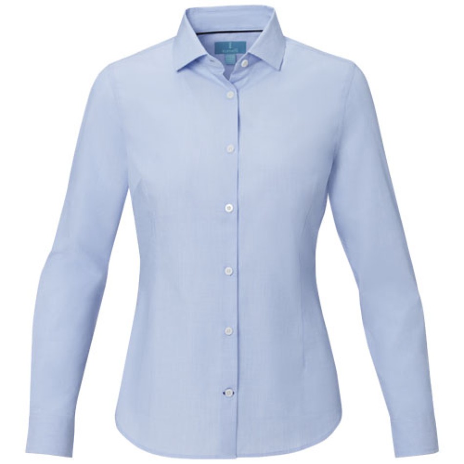 Camicia a maniche lunghe da donna in tessuto biologico Cuprite Gadget.it