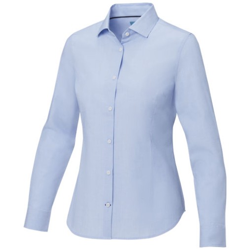 Camicia a maniche lunghe da donna in tessuto biologico Cuprite Gadget.it