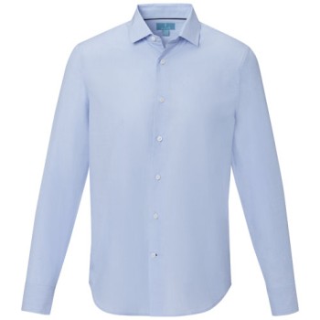 Camicia a maniche lunghe da uomo in tessuto biologico Cuprite Gadget.it