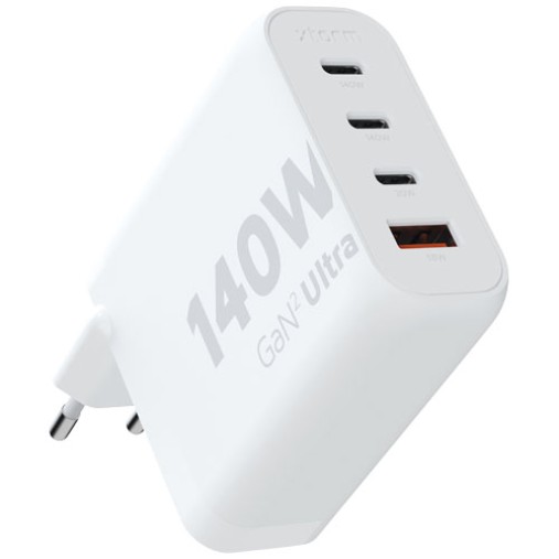 Caricabatterie da parete da 140 W Xtorm XEC140 GaN² Ultra Gadget.it