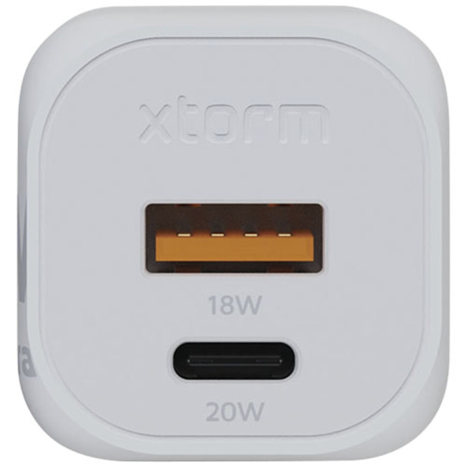 Caricabatterie da parete da 20 W Xtorm XEC020 GaN² Ultra Gadget.it