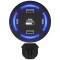 Caricabatterie smart home con logo luminoso SCX.design H11