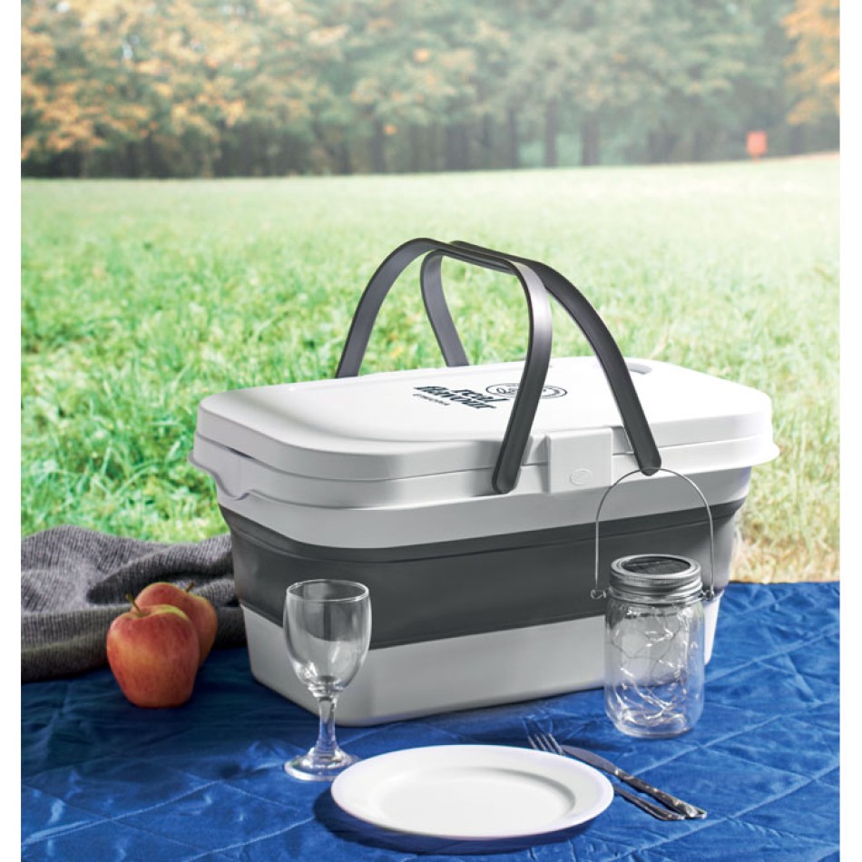 CESTA - Cestino da picnic pieghevole Gadget.it