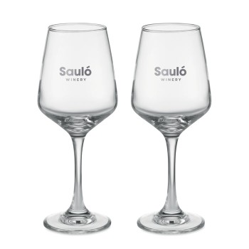 CHEERS - Set di 2 bicchieri da vino Gadget.it