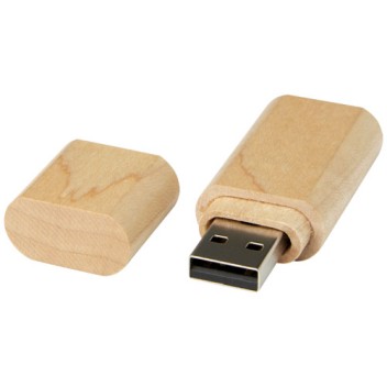 Chiavetta USB 3.0 in legno con portachiavi Gadget.it