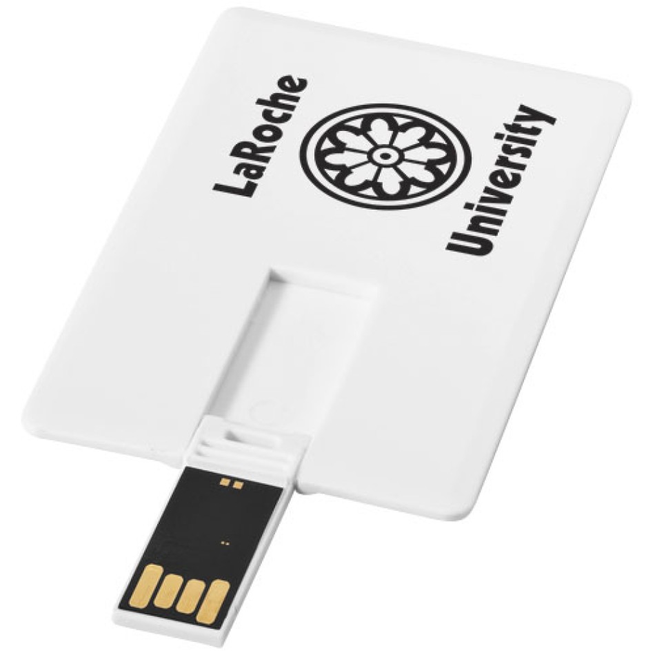 Chiavetta USB Slim da 4 GB a forma di carta di credito Gadget.it