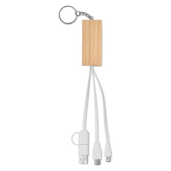 CLAUERC - Portachiavi in bamboo Gadget.it