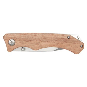 Coltello tascabile Dave in legno con clip per cintura Gadget.it