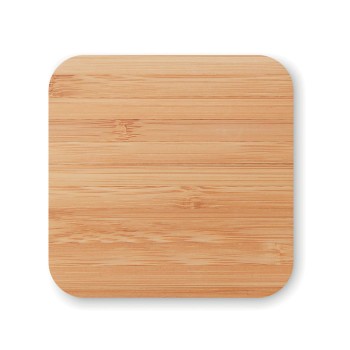 CUADRO - Caricatore wireless in bamboo Gadget.it