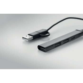 CURRENT - Hub USB a 4 porte 19 cm Gadget.it