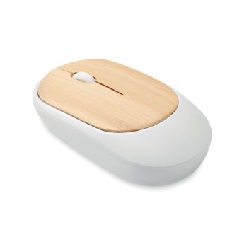 CURVY BAM - Mouse senza fili in bambù Gadget.it