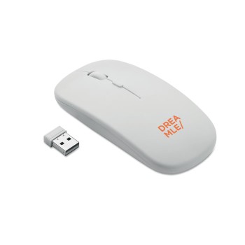 CURVY C - Mouse wireless ricaricabile Gadget.it