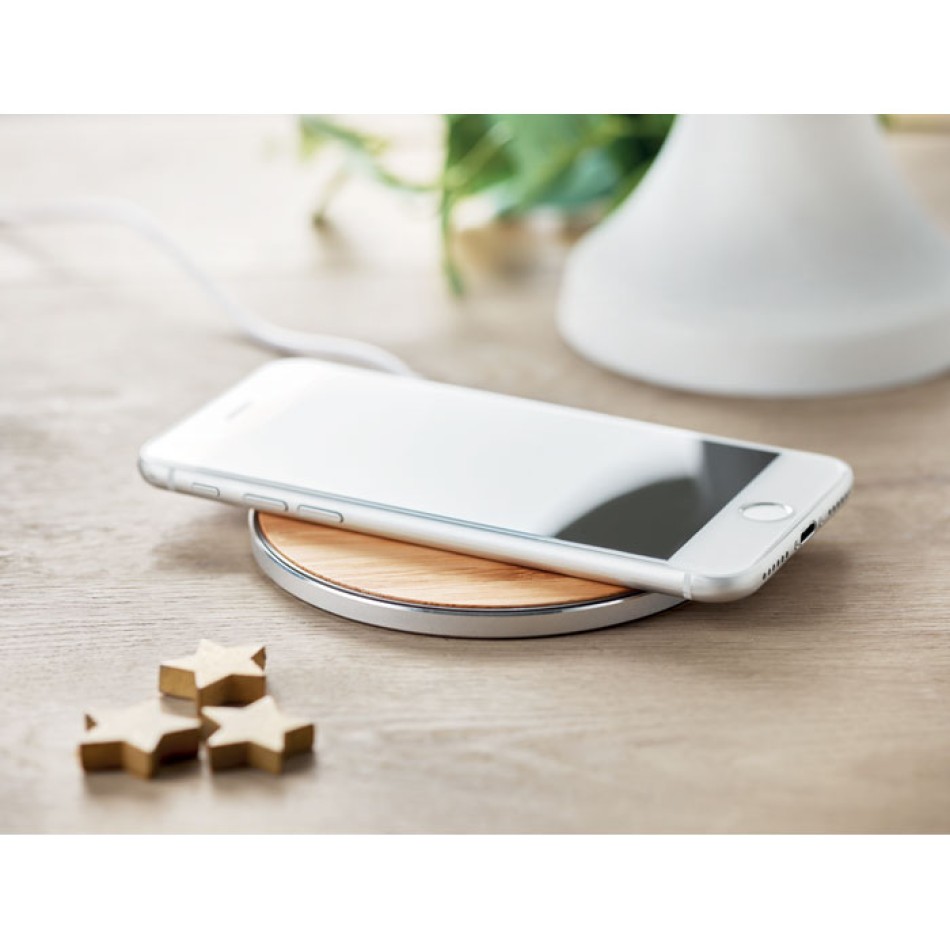 DESPAD - Caricatore wireless in bamboo Gadget.it