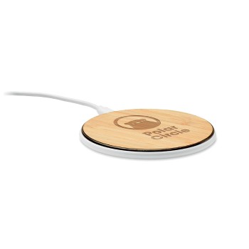 DESPAD + - Caricatore wireless in bamboo Gadget.it