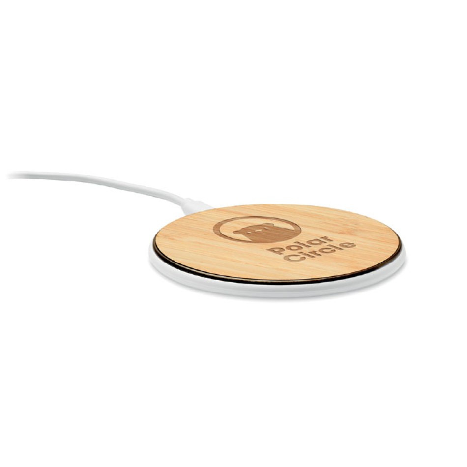 DESPAD + - Caricatore wireless in bamboo Gadget.it