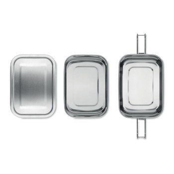 DOUBLE CHAN - Portapranzo in acciaio inox Gadget.it