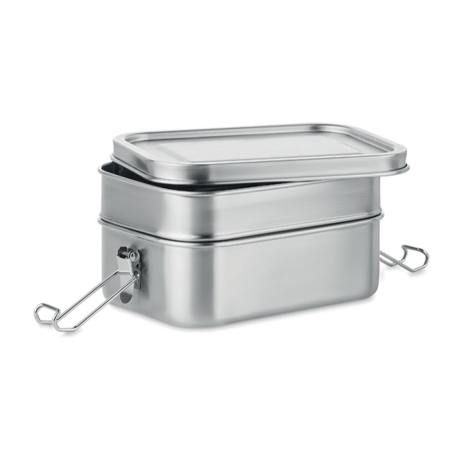 DOUBLE CHAN - Portapranzo in acciaio inox Gadget.it