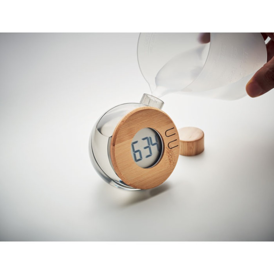 DROPPY LUX - Orologio alimentato ad acqua Gadget.it