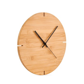 ESFERE - Orologio da parete in bamboo Gadget.it