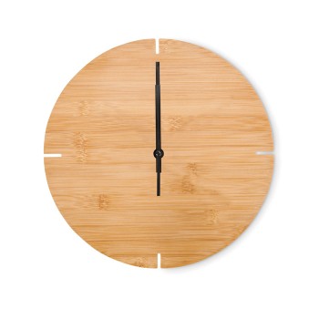 ESFERE - Orologio da parete in bamboo Gadget.it