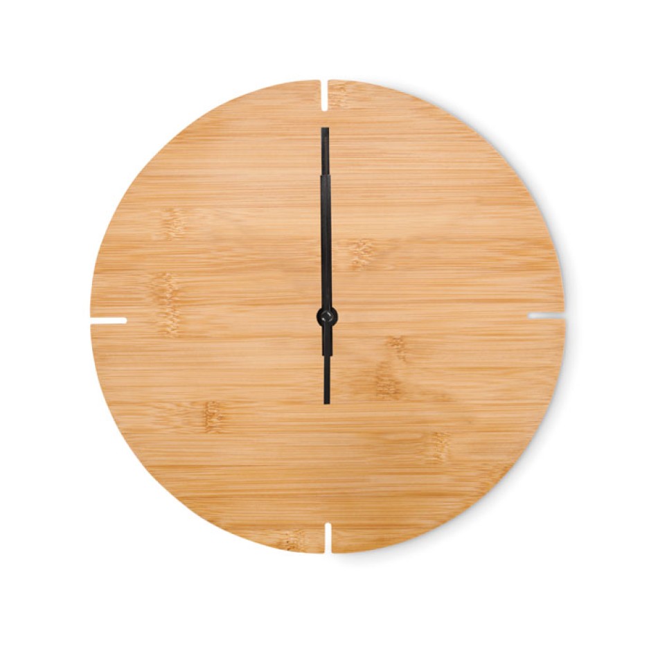 ESFERE - Orologio da parete in bamboo Gadget.it