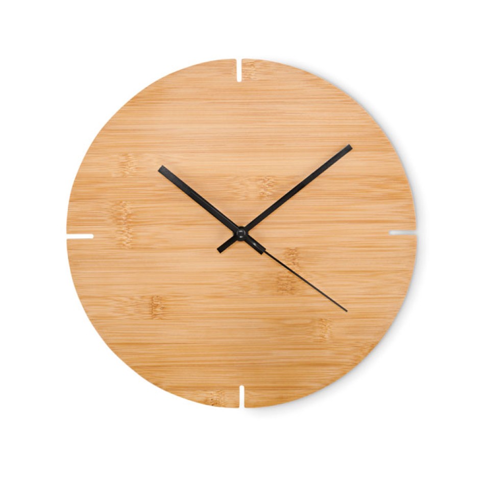 ESFERE - Orologio da parete in bamboo Gadget.it