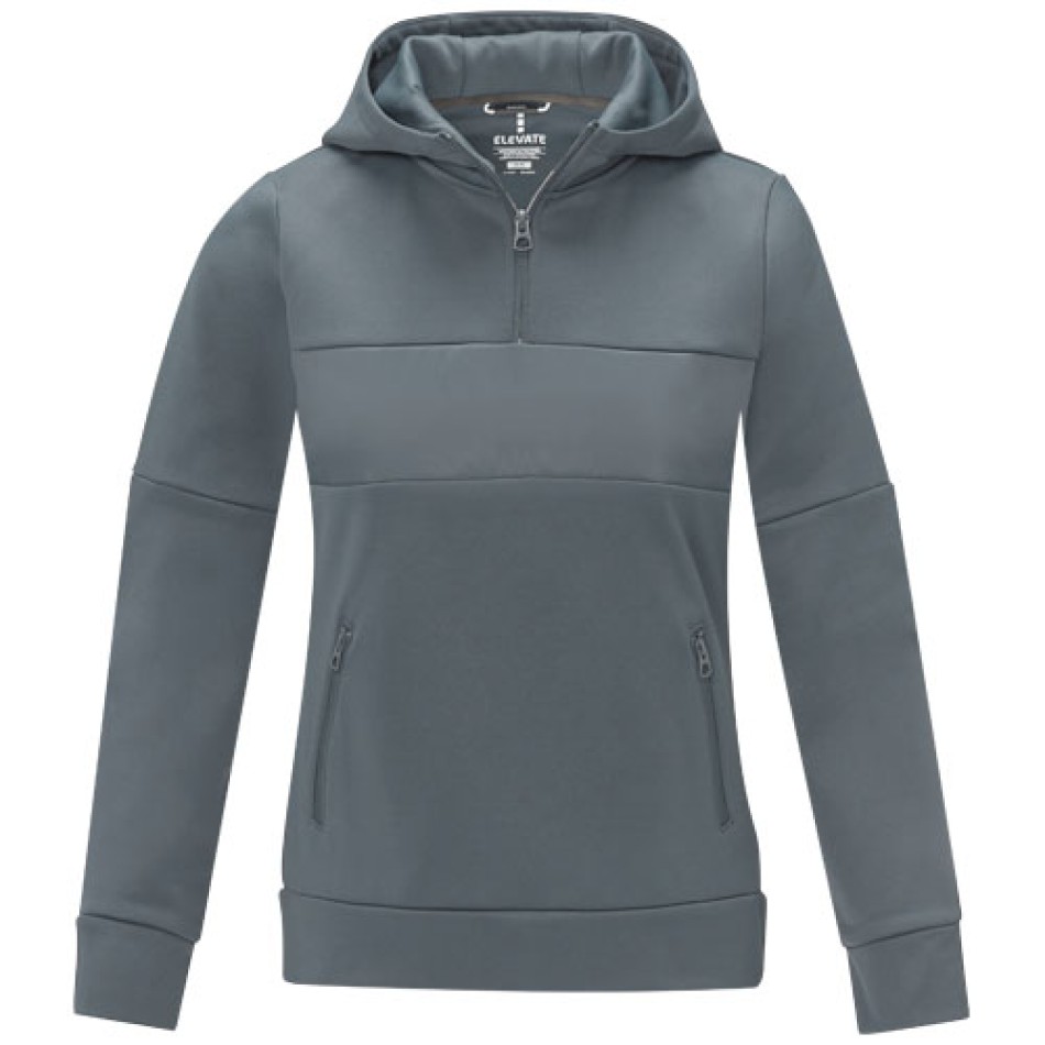 Felpa anorak con cappuccio da donna a mezza zip Sayan Gadget.it