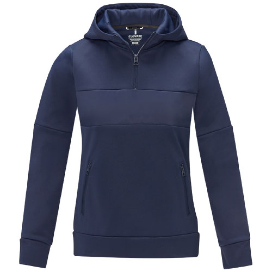 Felpa anorak con cappuccio da donna a mezza zip Sayan Gadget.it