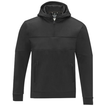 Felpa anorak con cappuccio da uomo a mezza zip Sayan Gadget.it