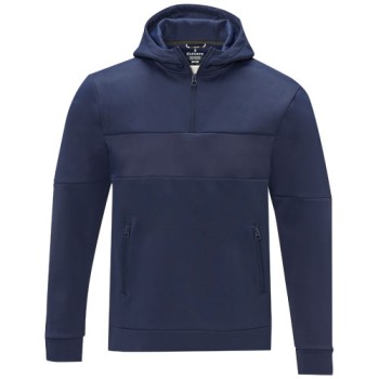 Felpa anorak con cappuccio da uomo a mezza zip Sayan Gadget.it