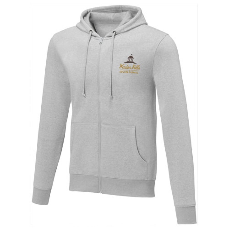 Felpa Theron con cappuccio full zip da uomo Gadget.it