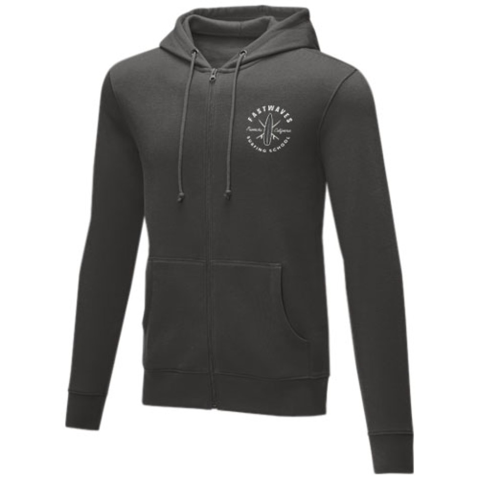 Felpa Theron con cappuccio full zip da uomo Gadget.it