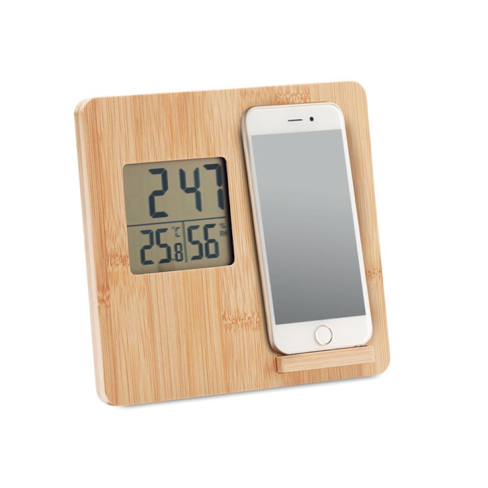 FERREL - Stazione meteo in bamboo Gadget.it