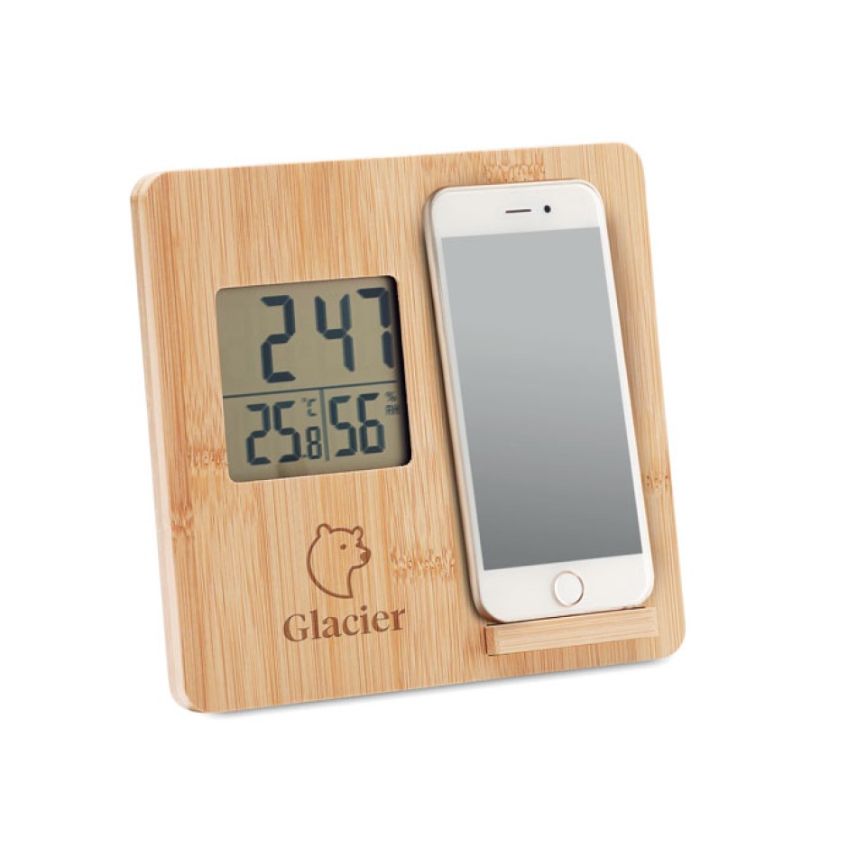 FERREL - Stazione meteo in bamboo Gadget.it