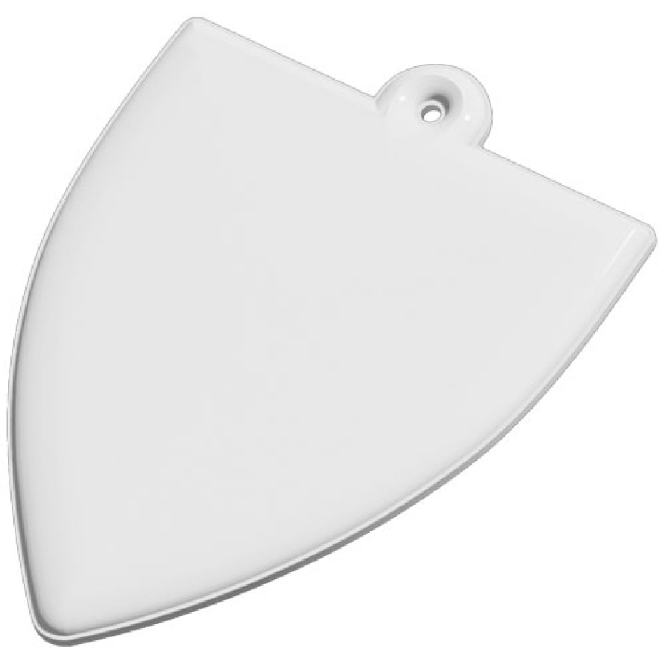 Gancio catarifrangente per badge in PVC con catenella RFX™ Gadget.it