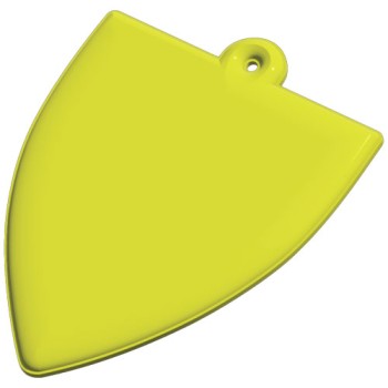 Gancio catarifrangente per badge in PVC con catenella RFX™ Gadget.it