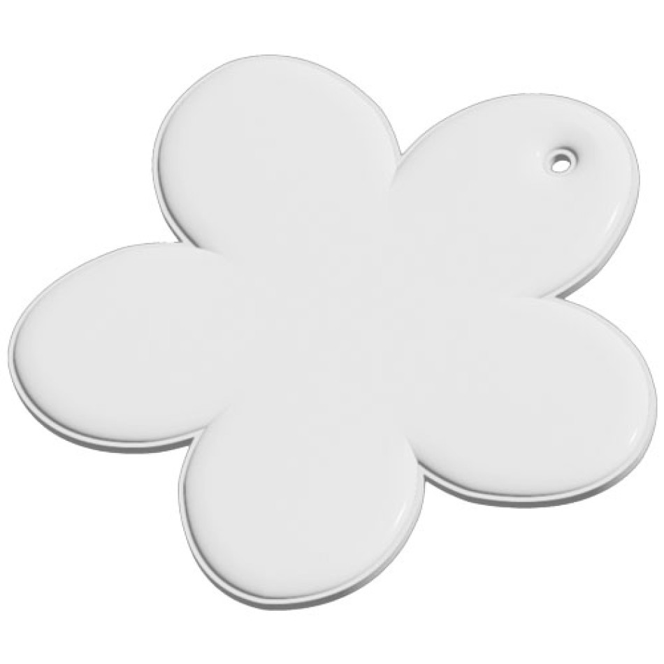  Gancio in PVC catarifrangente a forma di fiore con catenella RFX™ Gadget.it