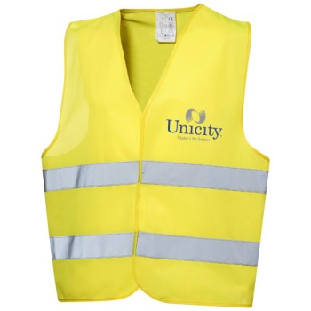 Gilet di sicurezza Watch-out in custodia per uso professionale Gadget.it