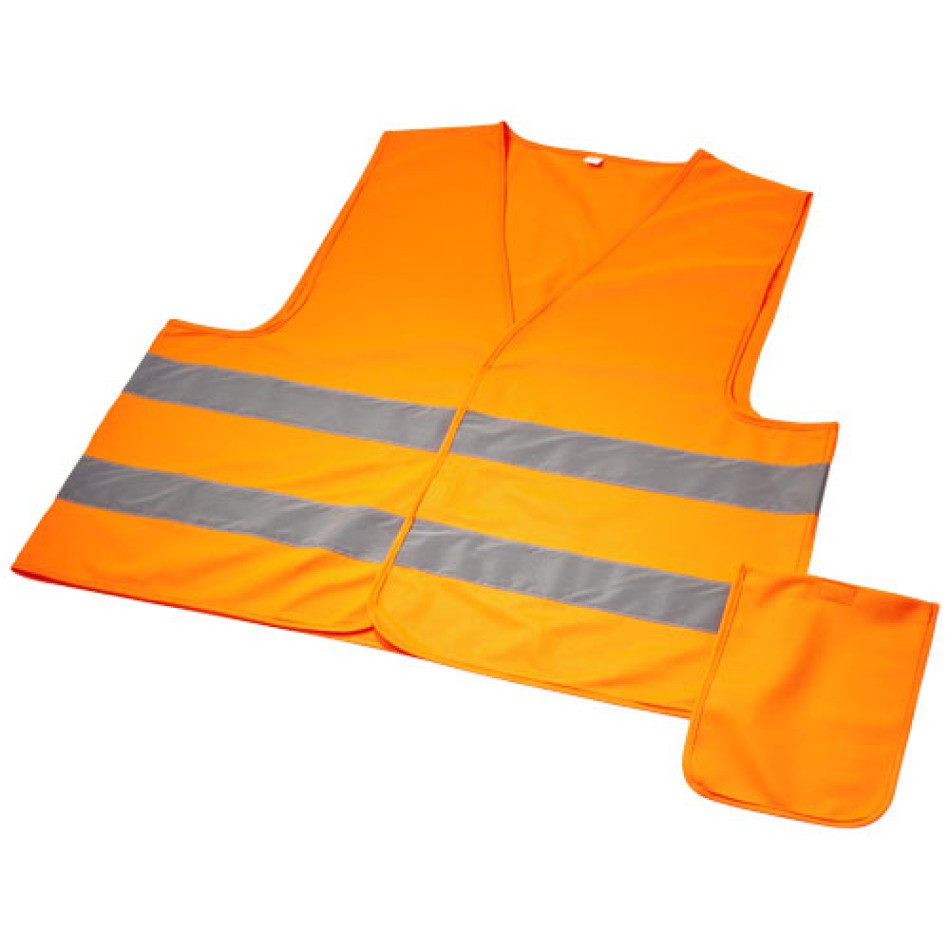 Gilet di sicurezza Watch-out in custodia per uso professionale Gadget.it