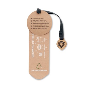 GROWBOOKMARK™ - Segnalibro in legno di pino Gadget.it