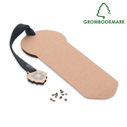 GROWBOOKMARK™ - Segnalibro in legno di pino Gadget.it