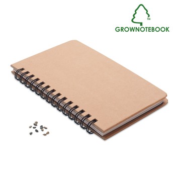 GROWNOTEBOOK™ - Notebook in legno di pino Gadget.it