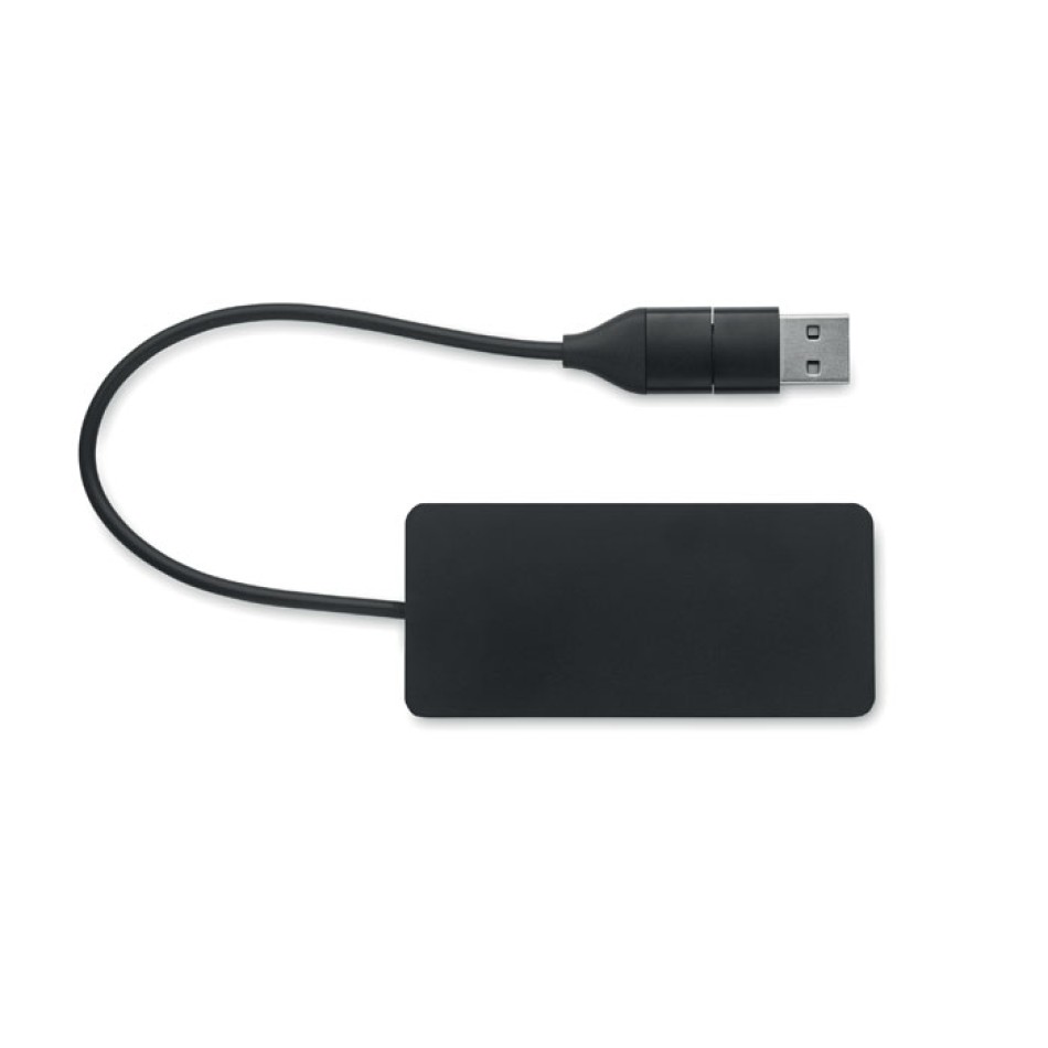 HUB-C - Hub USB a 3 porte Gadget.it