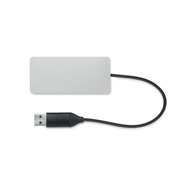 HUB-C - Hub USB a 3 porte Gadget.it